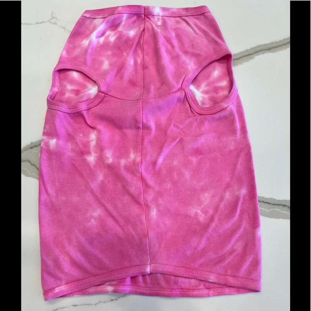 ***SALE***NWOT Custom Tye-Dyed Lucky Horseshoe Doggie Tee